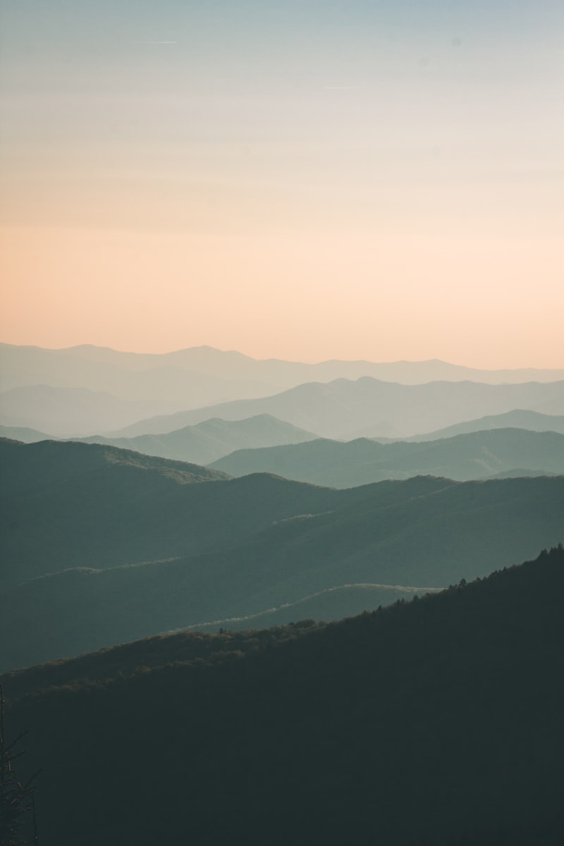 Mountain adventure landscape
